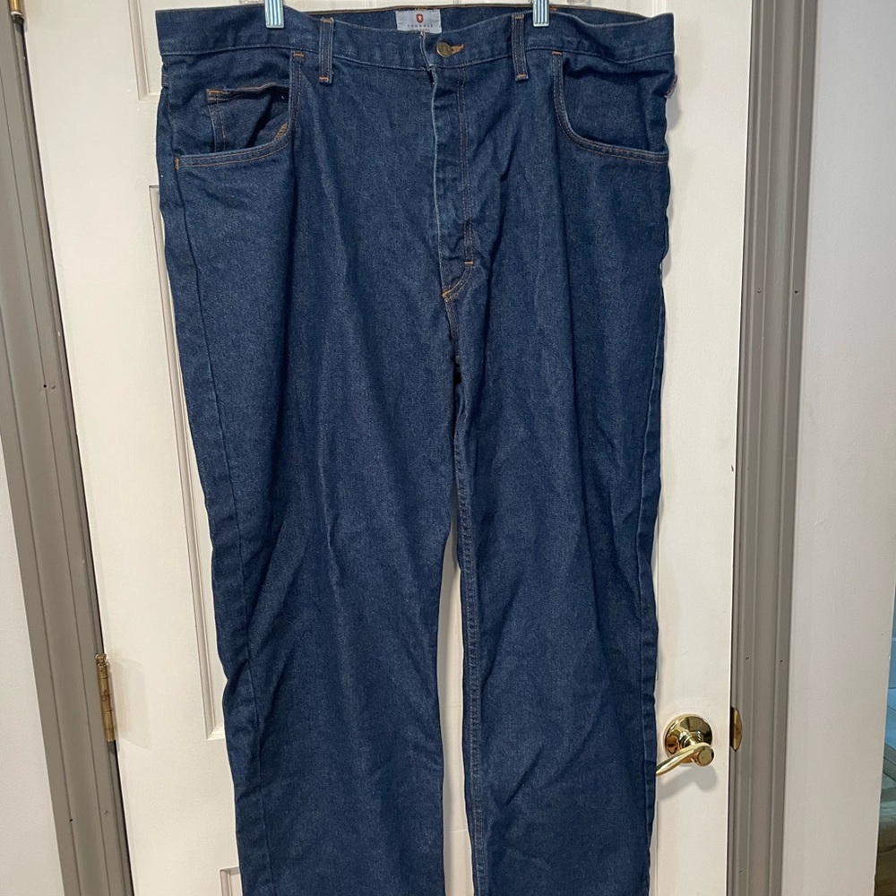 Tyndale Mens Jeans 42x30 Flame Resistant Utility USA MADE.